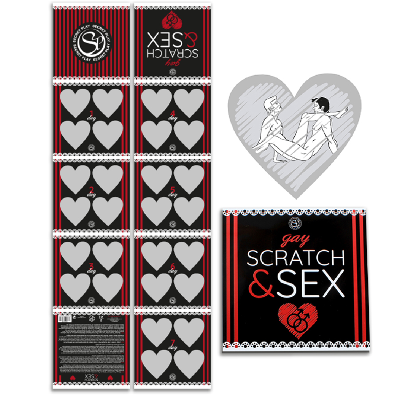 Secretplay - Scratch & Sex Gay Couples Game (Es/En/Fr/Pt/De) - afbeelding 2