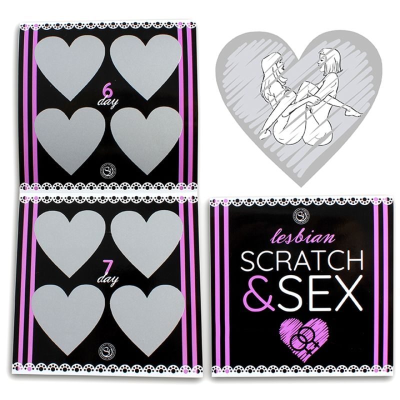 Secretplay - Scratch & Sex Game Voor Stellen Lesbische Standjes (Es/En/Fr/Pt/De)
