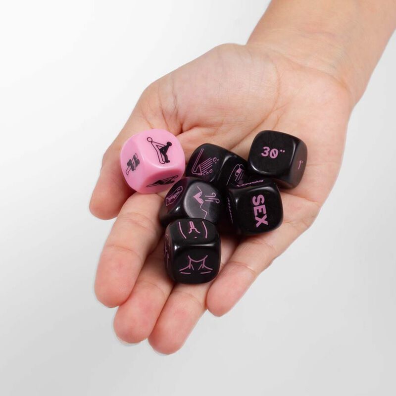 Secretplay - Dobbelstenen, Spelen, Seks Dobbelstenen Spel (Es/En/De/Fr/Nl/Pt/It) - afbeelding 3