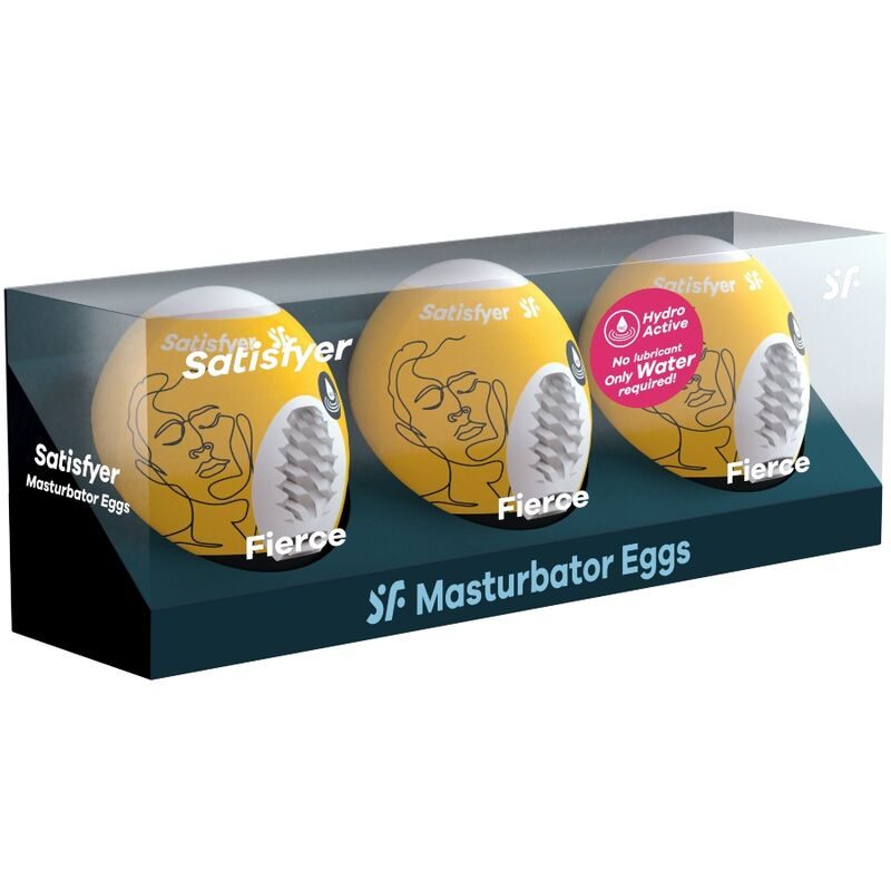 Satisfyer - 3 Fierce Masturbator Eieren - afbeelding 2