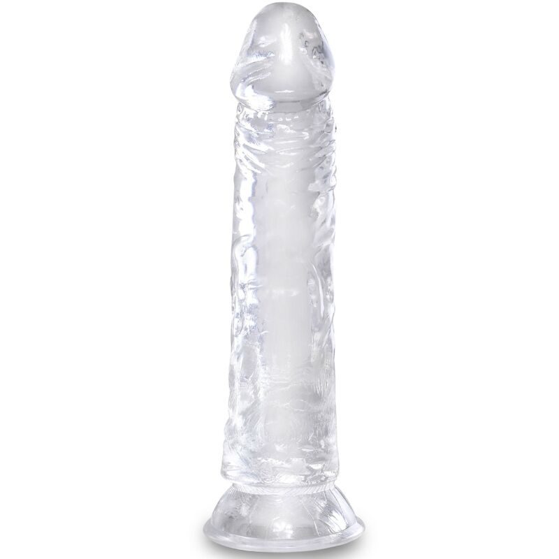 King Cock - Heldere Realistische Penis 19,7 cm Transparant