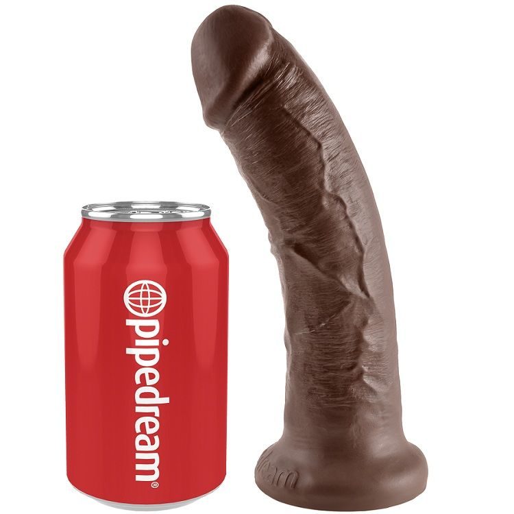 King Cock - 8 Dildo Bruin 20,3 cm