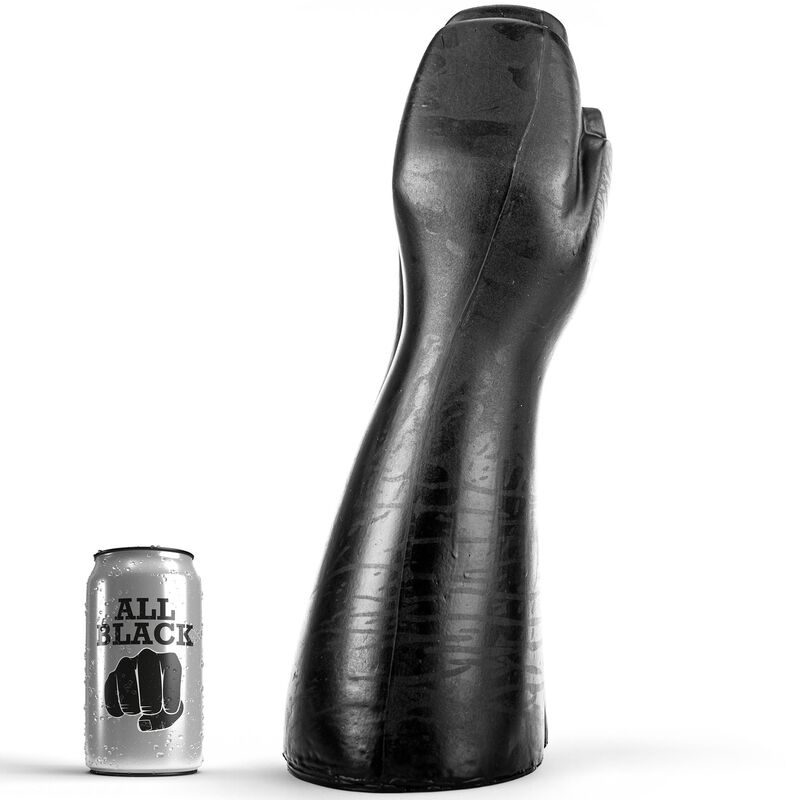 All Black - Dildo Vuisting 39 cm