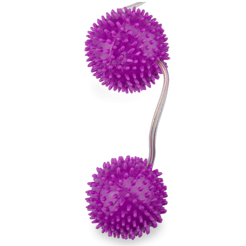Baile - Een Diep Genot Paarse Getextureerde Ballen 3,60 cm