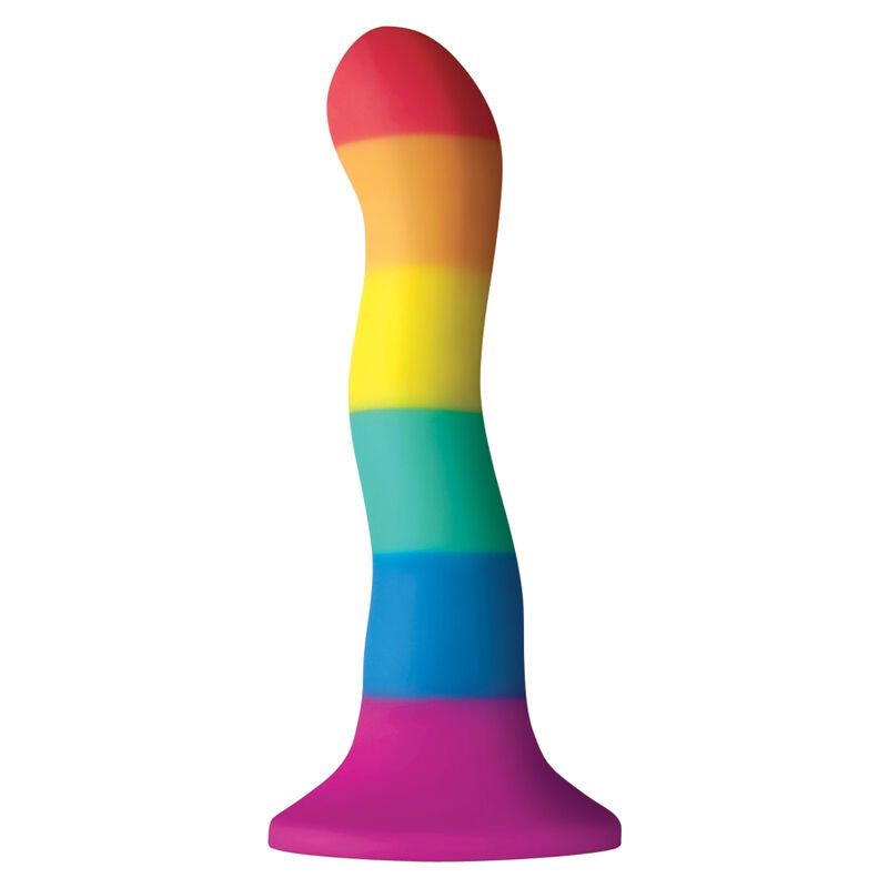 Pride - LGBT Vlaggolf Dildo 17 cm
