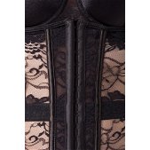 4-delig corsetset zwart