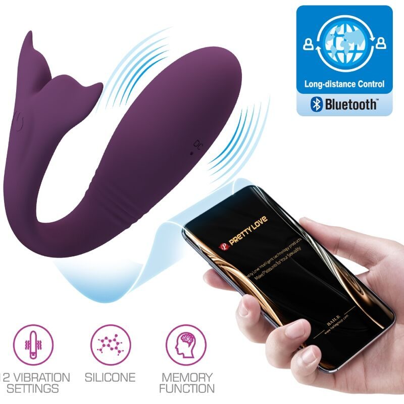 Pretty Love - Jayleen Vibrator App Afstandsbediening Lilac