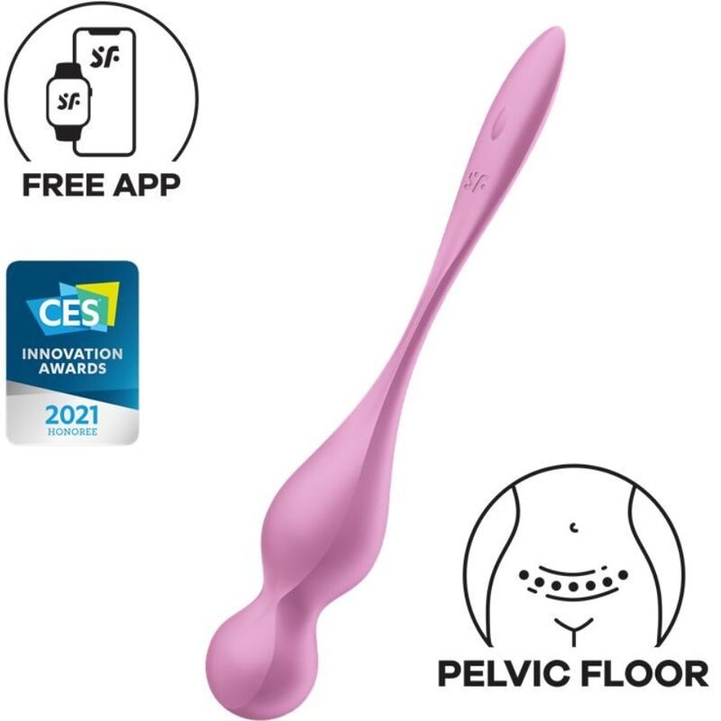 Satisfyer - Love Birds Vibrerende Kegelballen Roze