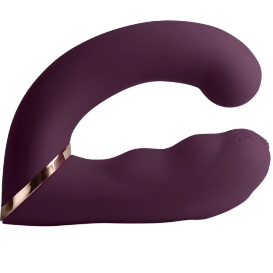 Rocks-Off - Gemini Dual Vibrator G-Spot Clitoris Stimulator Paars