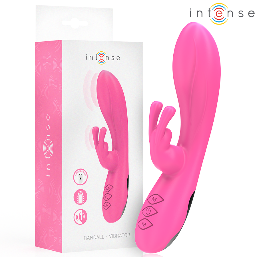 Intense - Randall Rabbit Vibrator 10 Vibraties Roze