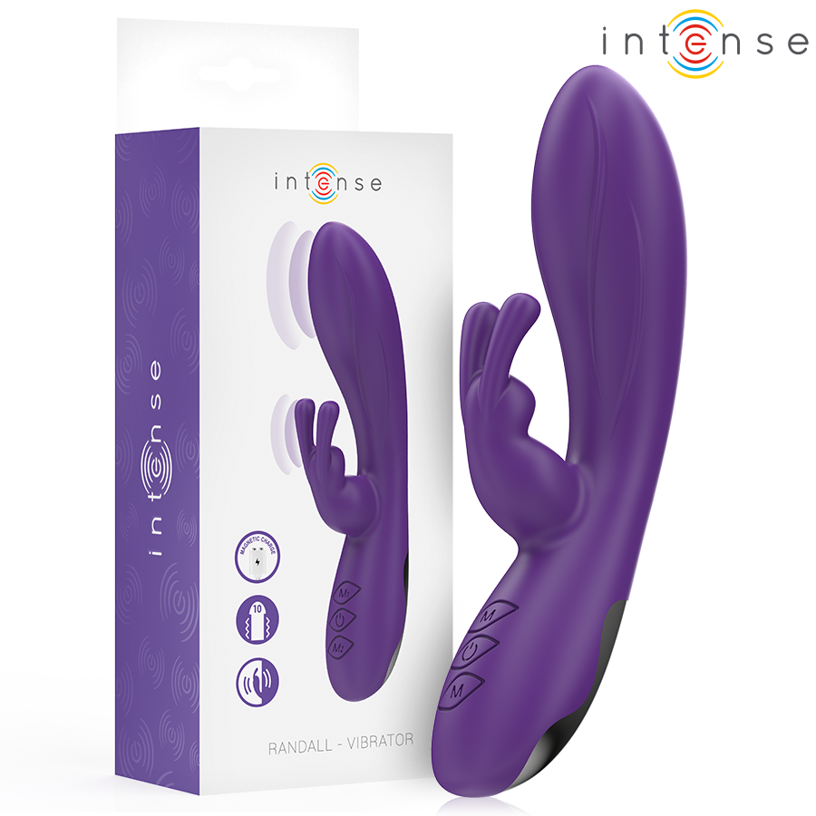 Intense - Randall Rabbit Vibrator 10 Vibraties Paars