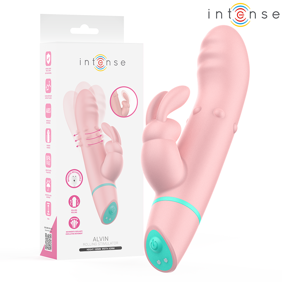 Intense - Alvin Rabbit Stimulator & Rollende Vibrator + Oscillerend
