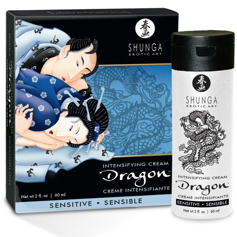 Shunga - Dragon Sensitive Creme Voor Stellen