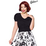 Vintage vest met korte mouwen