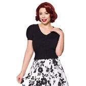 Vintage vest met korte mouwen