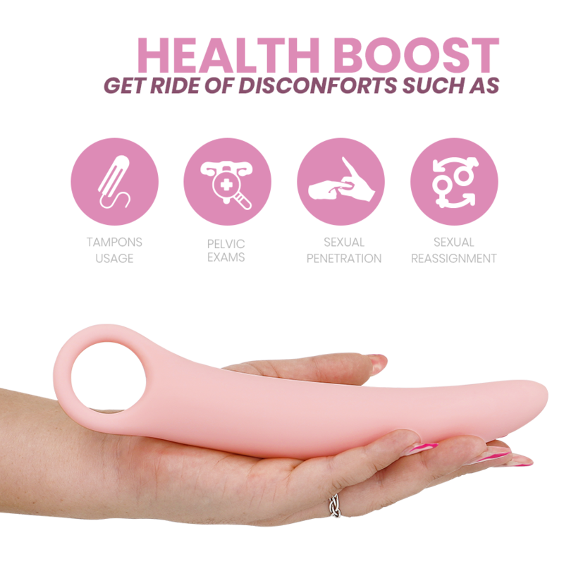Intimichic - 5-Delige Siliconen Dilatorset - afbeelding 3