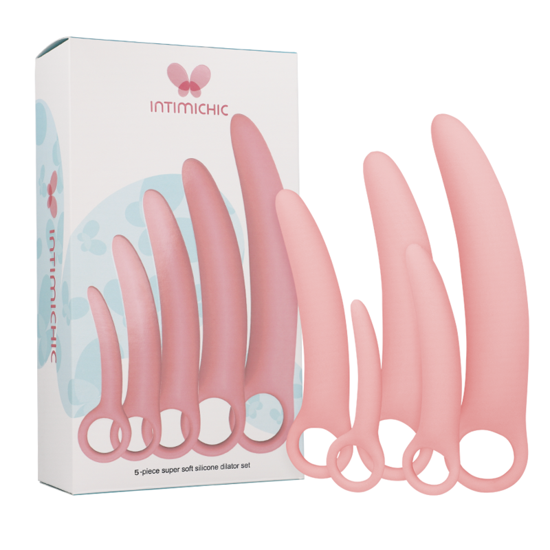 Intimichic - 5-Delige Siliconen Dilatorset - afbeelding 2