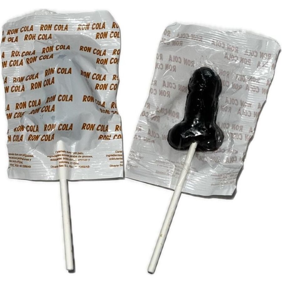Diablo Goloso - 1 Penis Lollipop Ron Cola Smaak 10% Alcohol