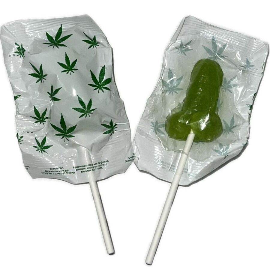 Diablo Goloso - 1 Penis Lolly Cannabis Aroma