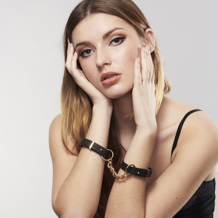 Bijoux Indiscrets - Handboeien Zwarte Armbanden - afbeelding 3