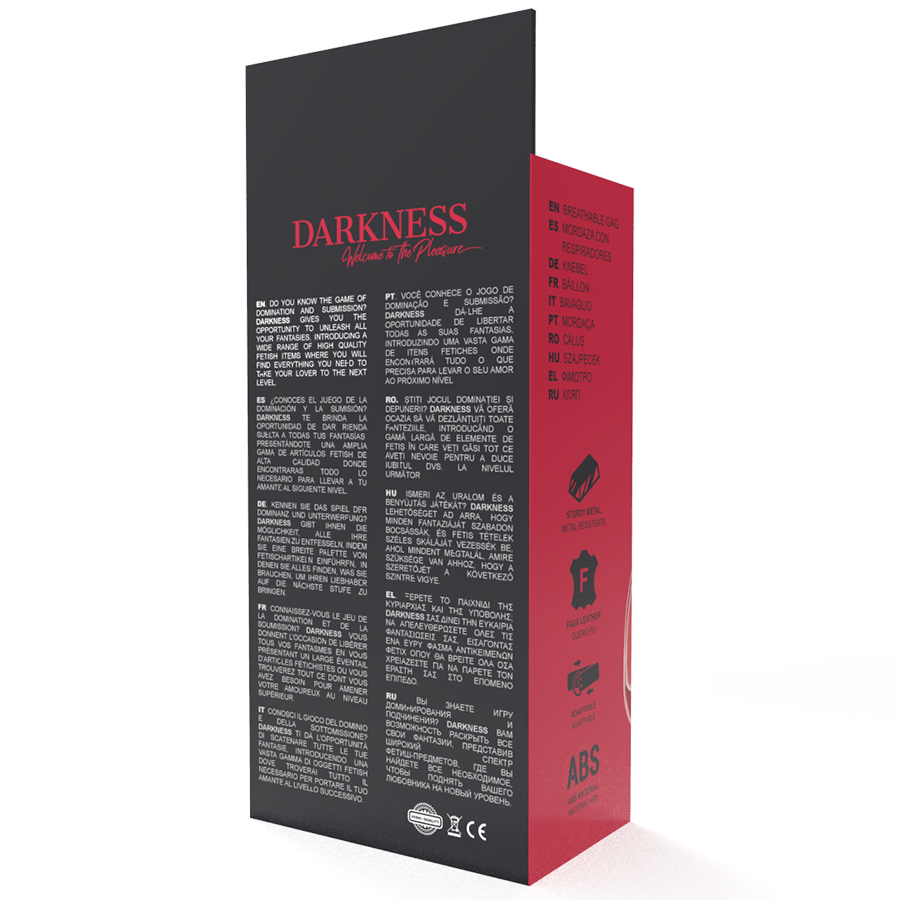 Darkness - Rode Ademende Gag - afbeelding 5