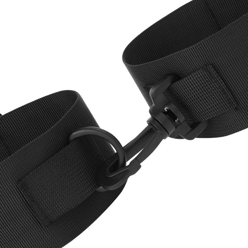 Darkness - Zwarte Nylon Enkelmanchetten - afbeelding 4