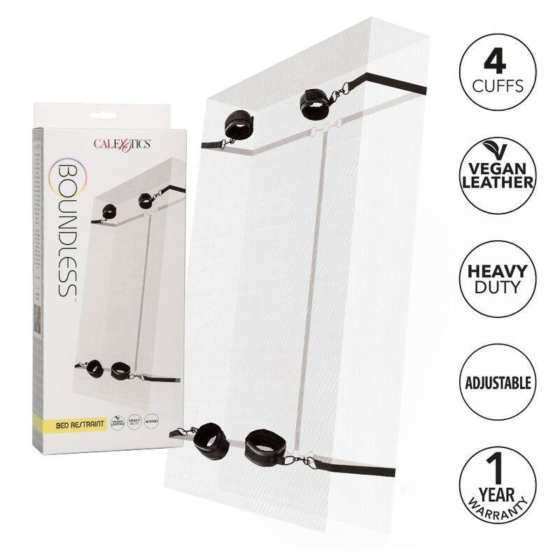 Calexotics - Boundless Rode Bevestigingsset Bedbevestiging - afbeelding 2