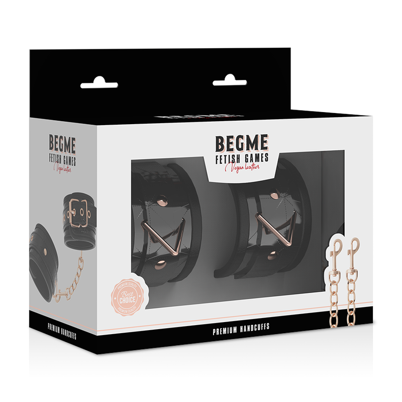 Begme - Black Edition Neopreen Voering Handboeien - afbeelding 8
