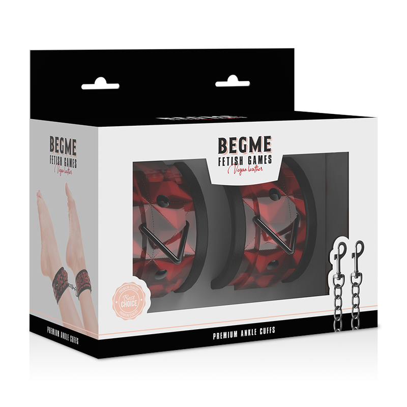Begme - Red Edition Neopreen Voering Enkelmanchetten - afbeelding 9