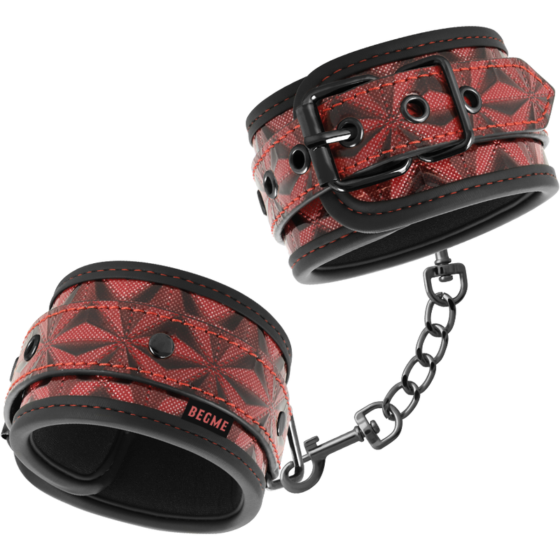 Begme - Red Edition Neopreen Voering Enkelmanchetten