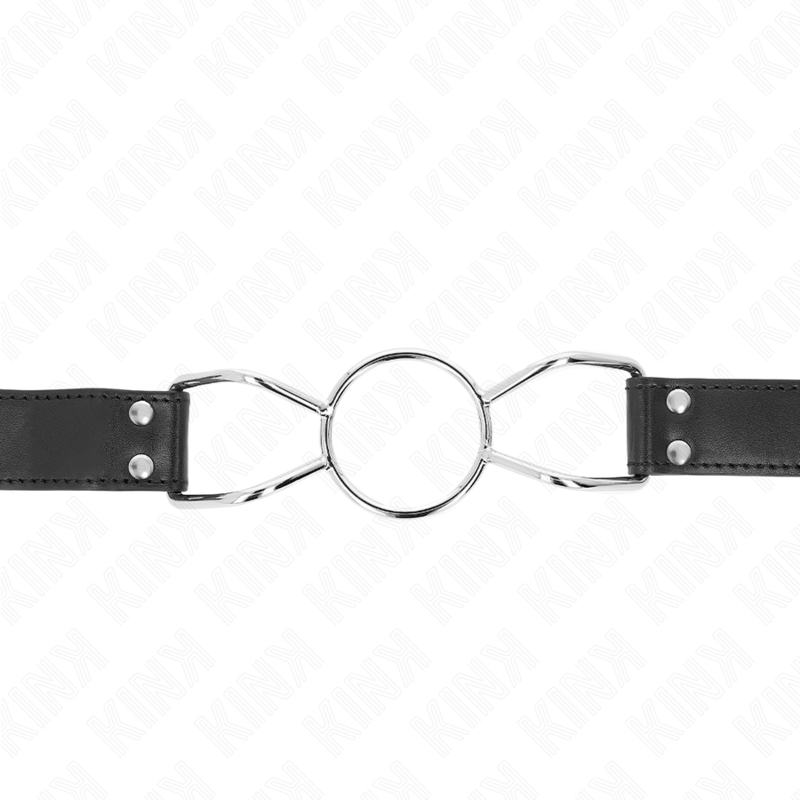 Kink - Gag 60 X 3 cm Spinnenmond Maat L 5 cm - afbeelding 3