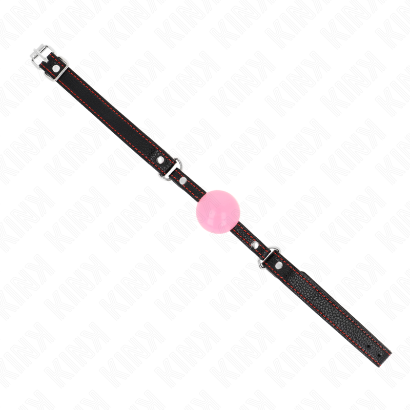 KINK - 4 CM ROZE GOUDEN BAL GAG 60 x 2 CM - afbeelding 3