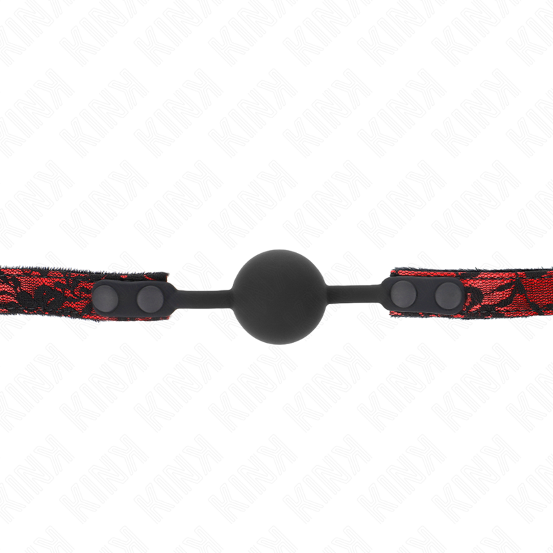 KINK - SCANDAL 4 CM SILICONEN BAL GAG MODEL 1 65 x 2 CM - afbeelding 3