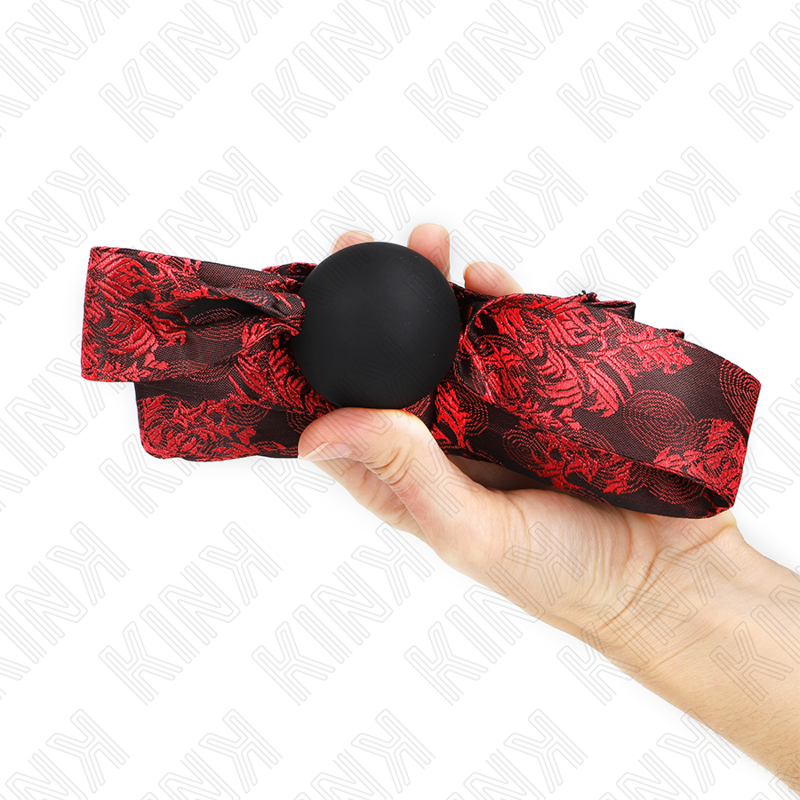KINK - SCANDAL 4,5 CM SILICONEN BAL GAG MODEL 2 146 x 4 CM - afbeelding 2