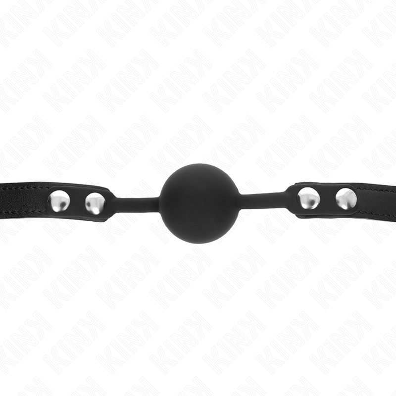 KINK - 4 CM SILICONEN BAL GAG MODEL 1 60 x 2 CM - afbeelding 3