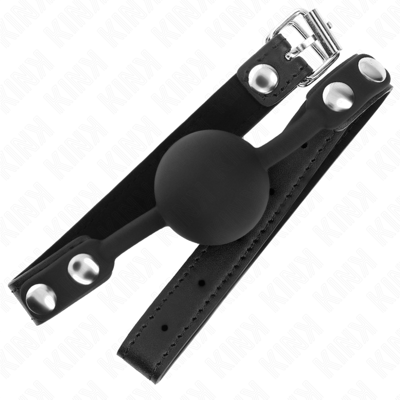 KINK - 4 CM SILICONEN BAL GAG MODEL 1 60 x 2 CM - afbeelding 2
