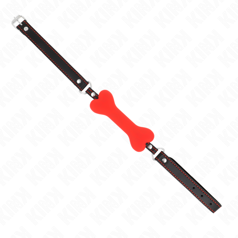 KINK - 12 CM RODE BOT GAG 63 x 2 CM - afbeelding 3