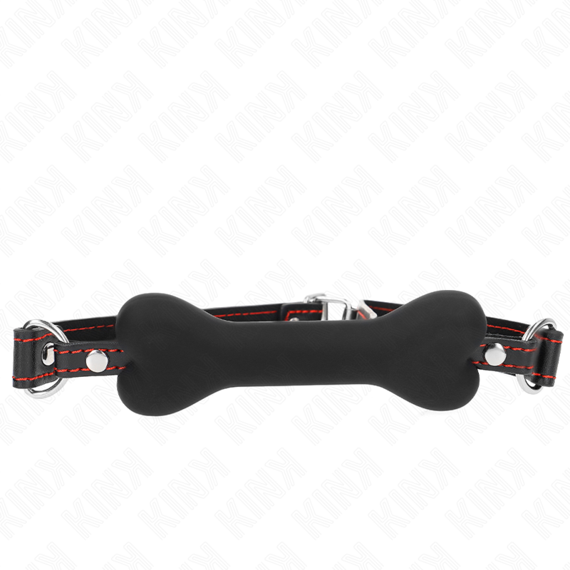 KINK - BONE GAG 12 CM ZWART 63 x 2 CM