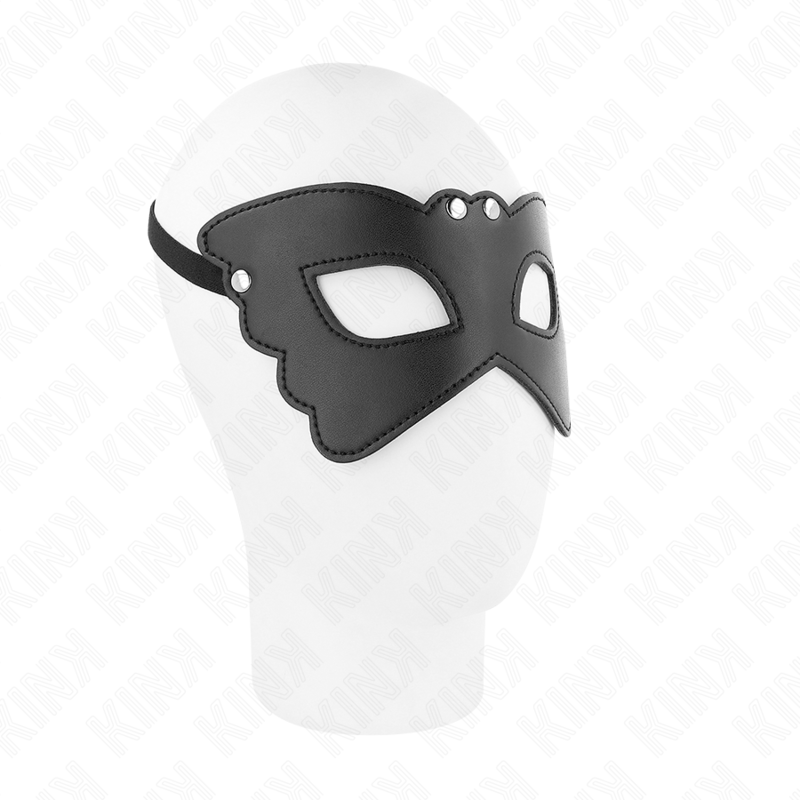 KINK - VLINDERVORMIG KUNSTLEERMASKER 20 x 9 CM - afbeelding 4