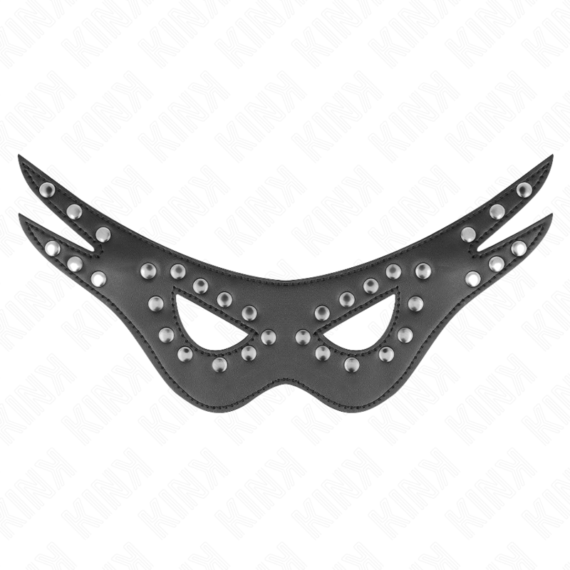 KINK - SEXY KUNSTLEERMASKER MODEL 1 27 x 13 CM - afbeelding 2