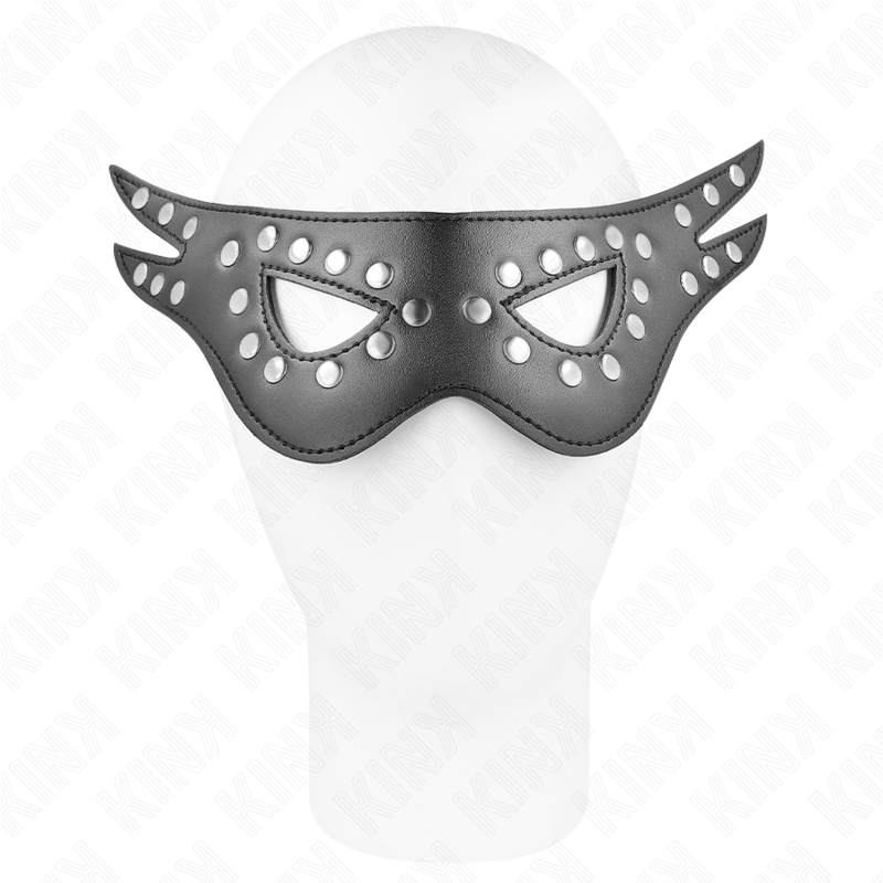 KINK - SEXY KUNSTLEERMASKER MODEL 1 27 x 13 CM - afbeelding 3