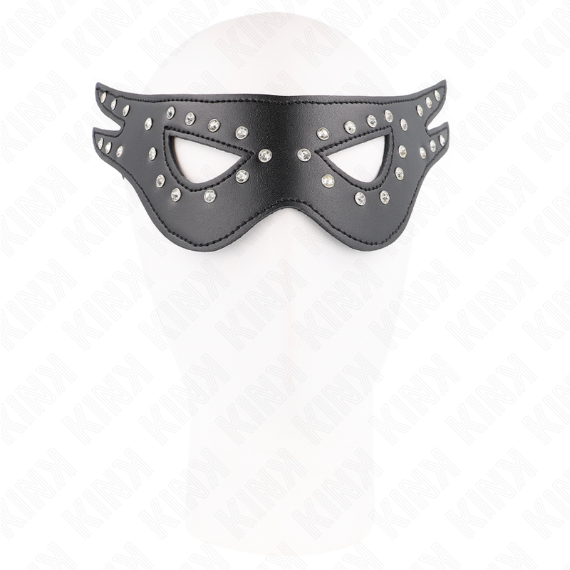 KINK - SEXY KUNSTLEER MASKER MODEL 2 27 x 13 CM - afbeelding 3