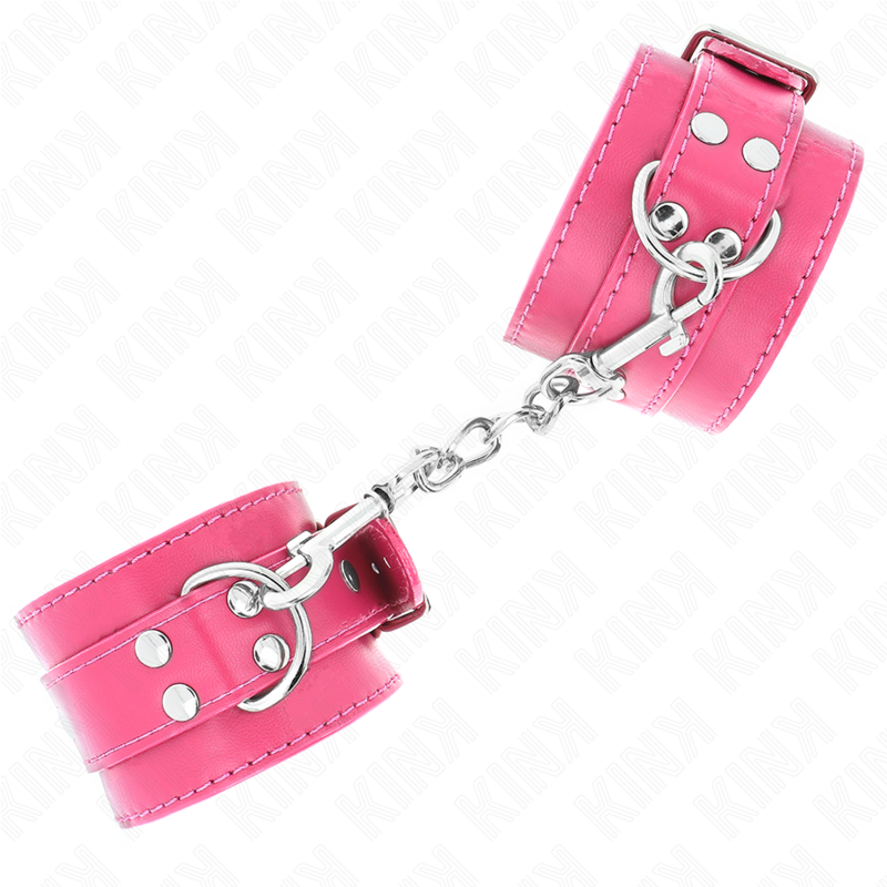 Kink - Fuchsia Polsbandjes Met Fuchsia Details Verstelbaar 20-28 cm X 5,5 cm - afbeelding 3