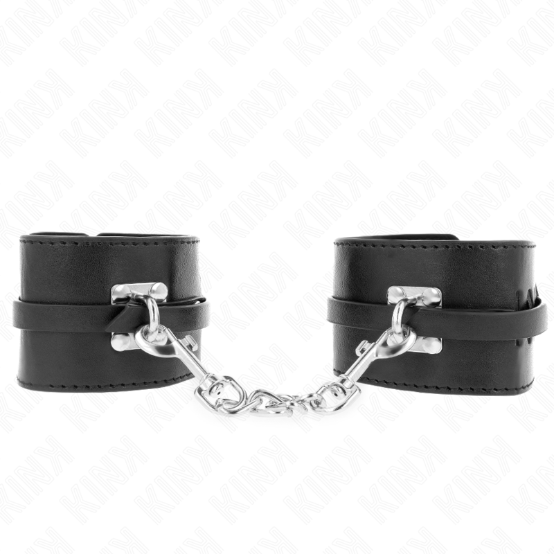 Kink - Deluxe Polsbandjes Met Verstelbare Hangslotsluiting 14,5-21 cm X 6 cm - afbeelding 2