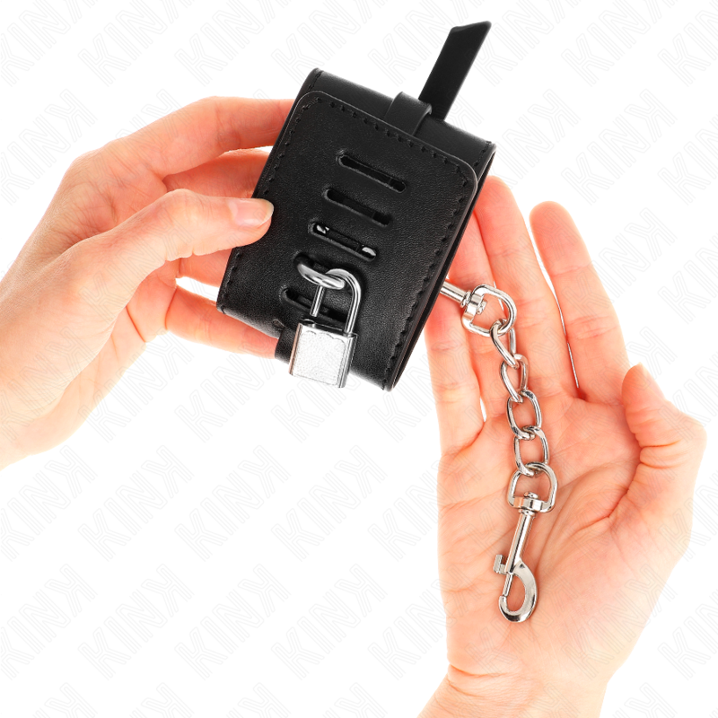 Kink - Deluxe Polsbandjes Met Verstelbare Hangslotsluiting 14,5-21 cm X 6 cm - afbeelding 4