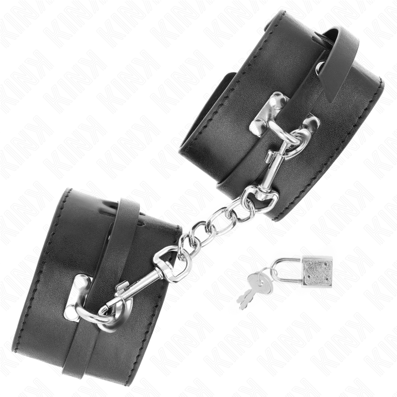 Kink - Deluxe Polsbandjes Met Verstelbare Hangslotsluiting 14,5-21 cm X 6 cm - afbeelding 3