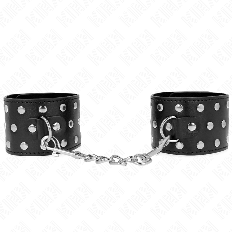 Kink - Verstelbare Punkstijl Polsbandjes 19-24 cm X 5,5 cm - afbeelding 2