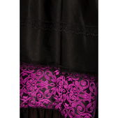 Premium dirndl paars/ zwart met blouse