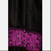 Premium dirndl paars/ zwart met blouse