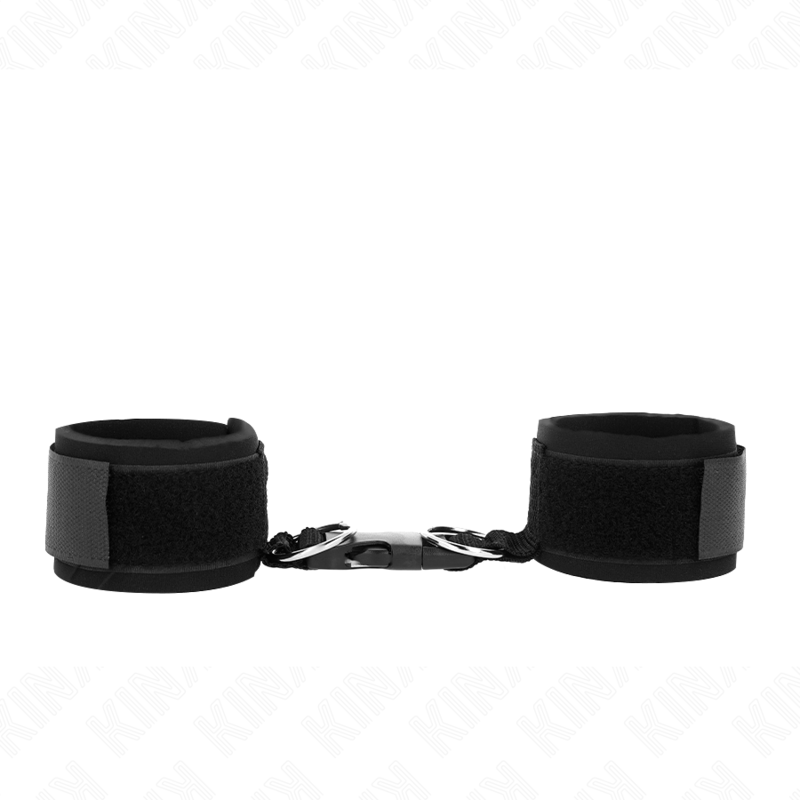 Kink - Neopreen Polsbandjes Met Zwarte Haaksluiting Verstelbaar 22-34 cm - afbeelding 2